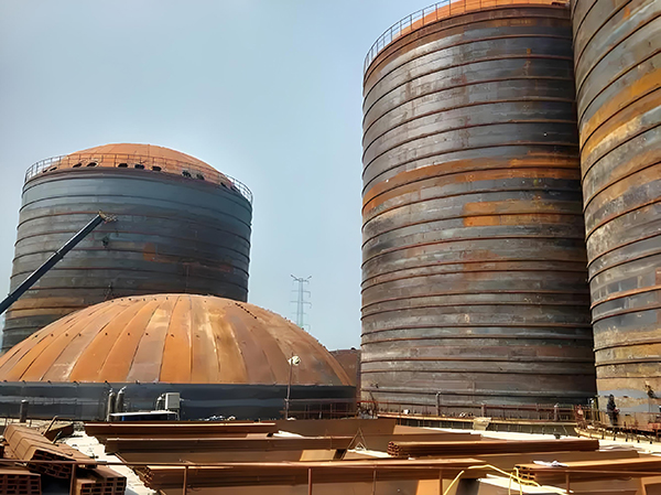 博罗焦粉钢板仓